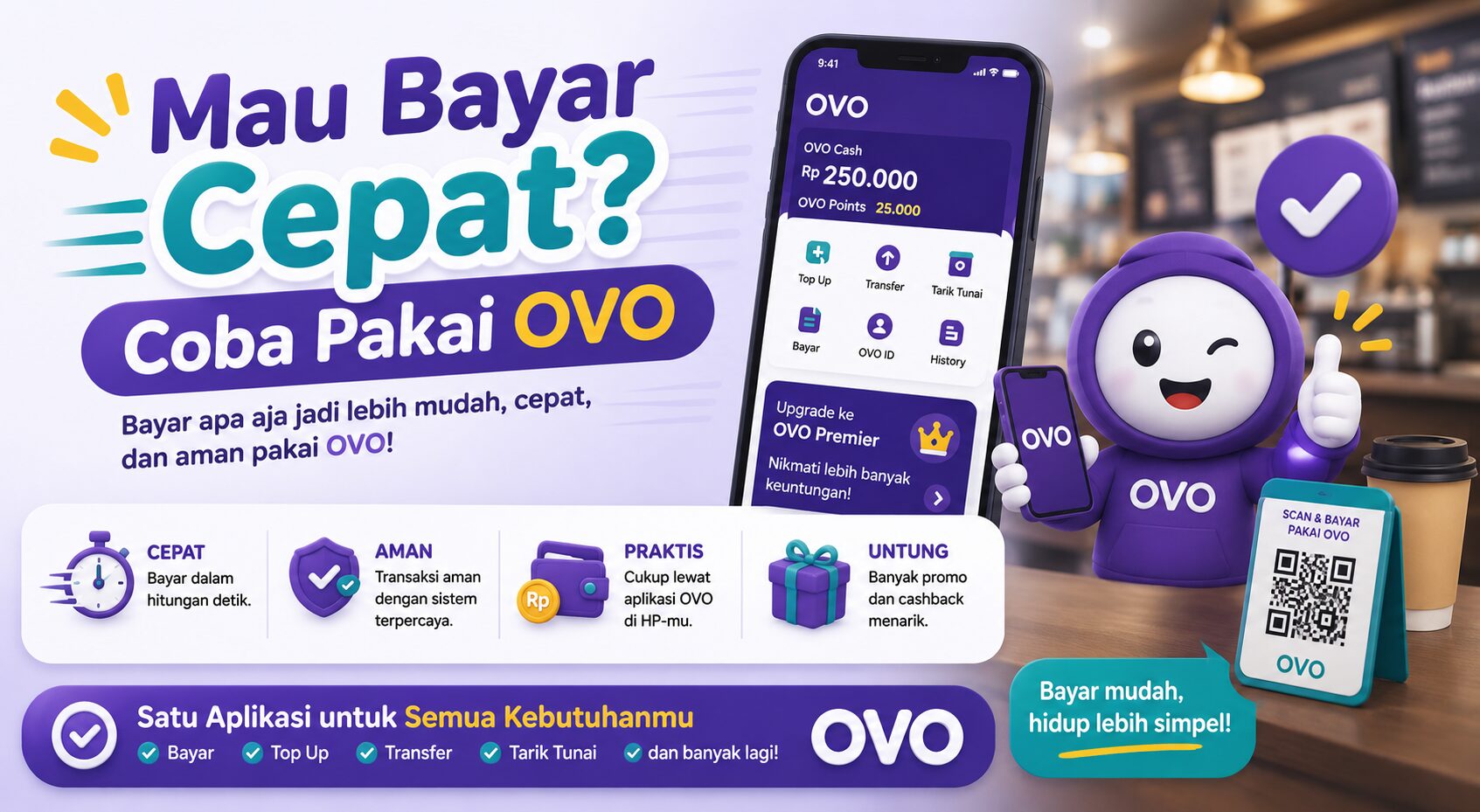 Mau Bayar Cepat Coba Pakai OVO