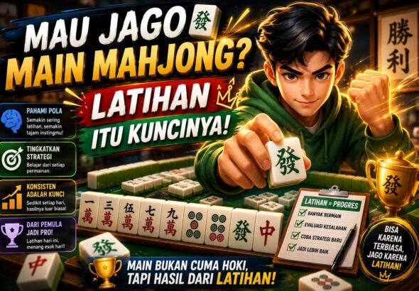 Mau Jago Main Mahjong Latihan Itu Kuncinya