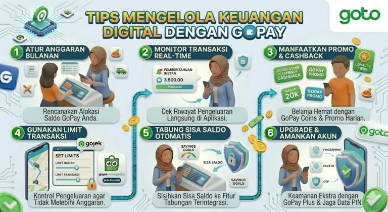 Tips Mengelola Keuangan Digital dengan GoPay