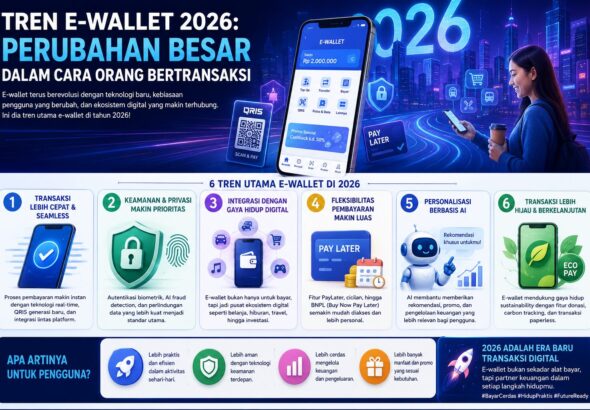 Tren E Wallet 2026 Perubahan Besar dalam Cara Orang Bertransaksi